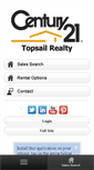 Mobile Screenshot of c21topsail.com